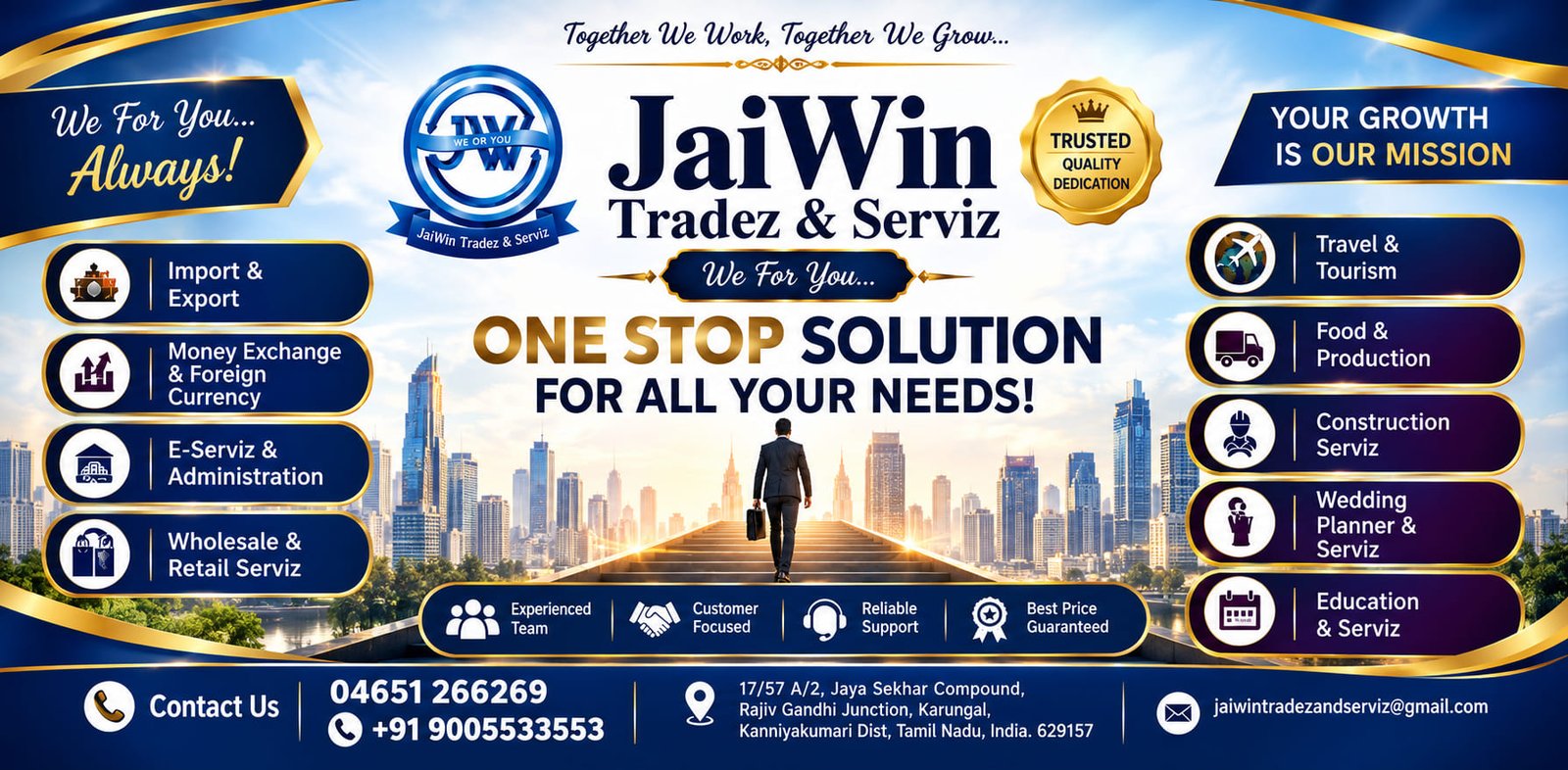 JaiWin Tradez and Serviz 